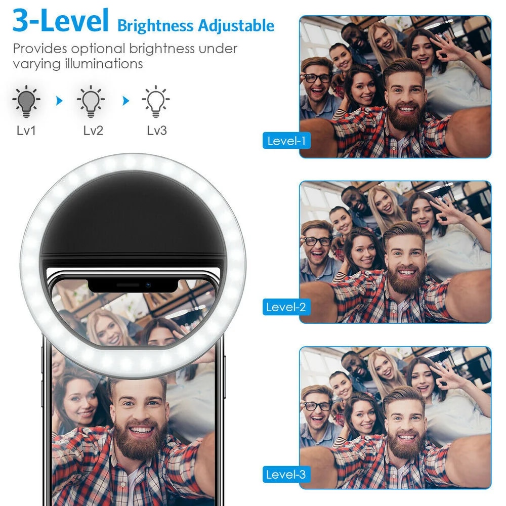1 st USB-oplaadkabel LED Selfi - Photography Lighting Game recensie en prijs